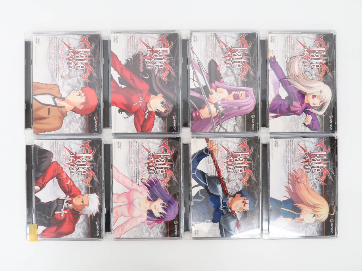 EF3012/ all 8 volume set Fate/stay night BOX attaching the first times limitation version DVD