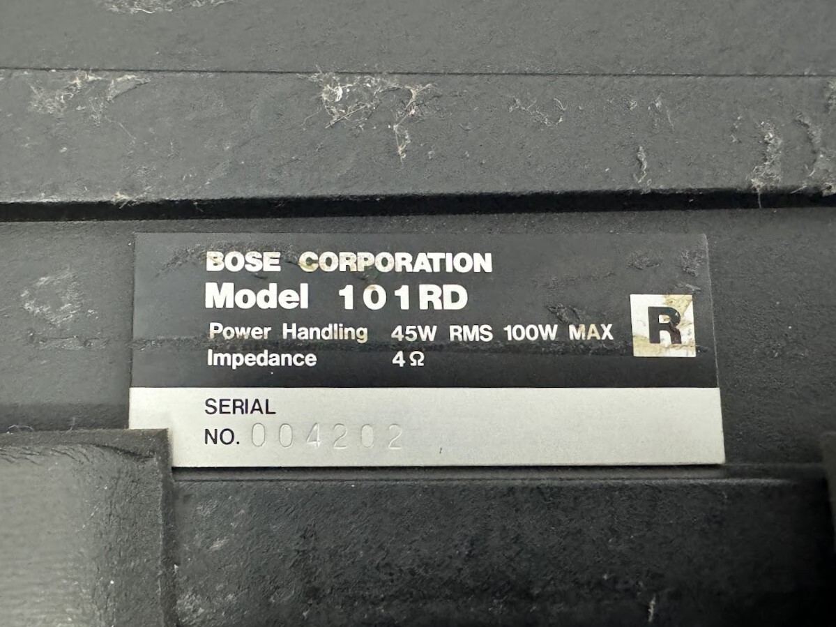  б/у товар BOSE Bose 101RD динамик пара автомобильный левый и правый в комплекте 
