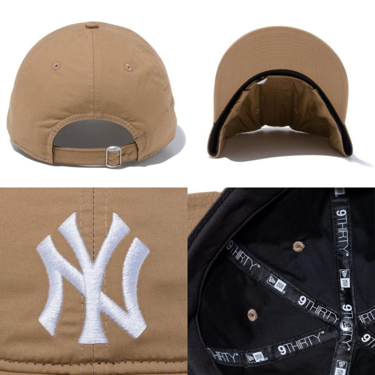  new goods unused New Era low cap beige 9twenty regular goods New York yan Keith NEW ERA Baseball cap khaki hat NY