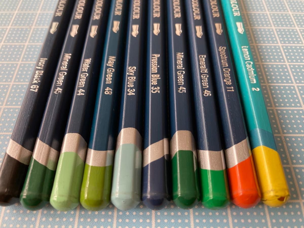 DERWENT ダーウェント　水彩色鉛筆　10本