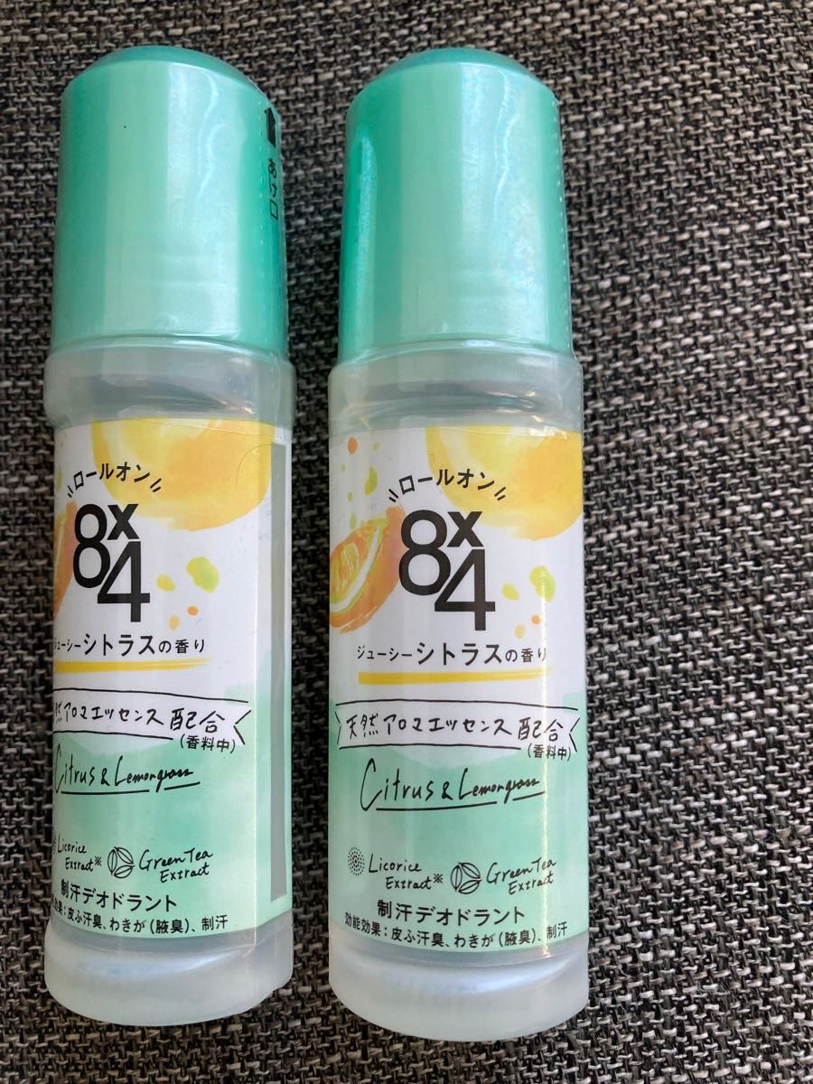 ニベア ロールオン ローズ＆ヴァーベナ　ジューシーシトラス　ジャスミン＆ペアー　8×4 制汗剤　45ml 6本セット