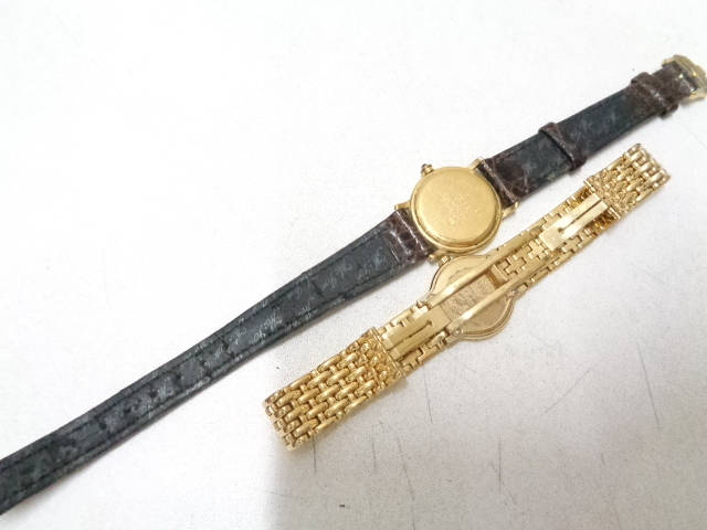 RAYMOND WEIL レイモンドウィル 18K GOLD ELECTROPLATED レディース腕時計 クォーツ おまとめ2点(3722、9824)の画像6