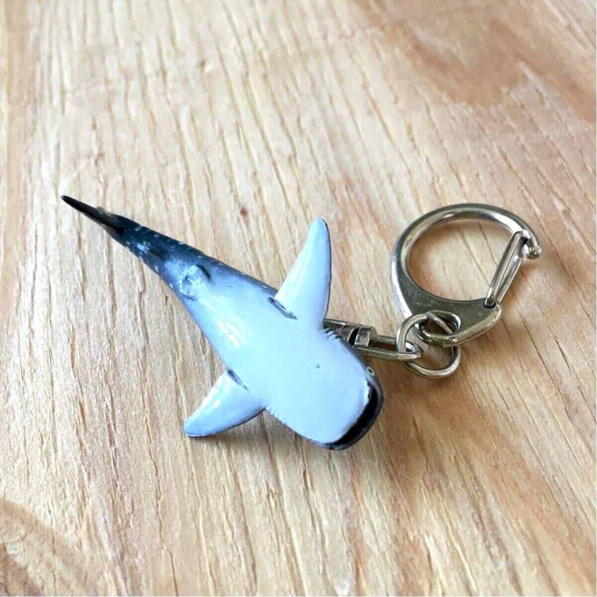 キーホルダー ジンベエザメ ホエールシャーク 甚兵衛鮫 未使用 WILD-1 Whale shark Keyholder ホエールシャーク