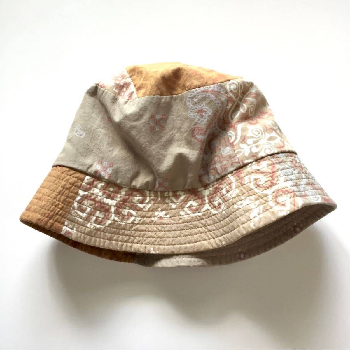 美品 JOURNAL STANDARD J.S HOMESTEAD Bucket hat ジャーナルスタンダード ホームステッド バケットハット 帽子 綿100% 日本製 JAPAN MADE_画像1