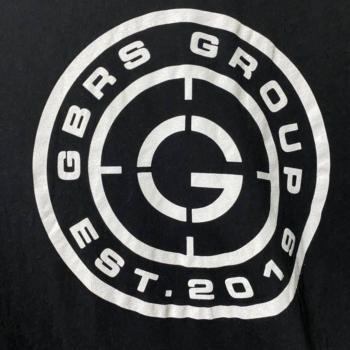 アメリカ古着　GBRS GROUP　ミリタリー　半袖　Tシャツ　プリント　ロゴ　Mサイズ　クルーネック　【I227】