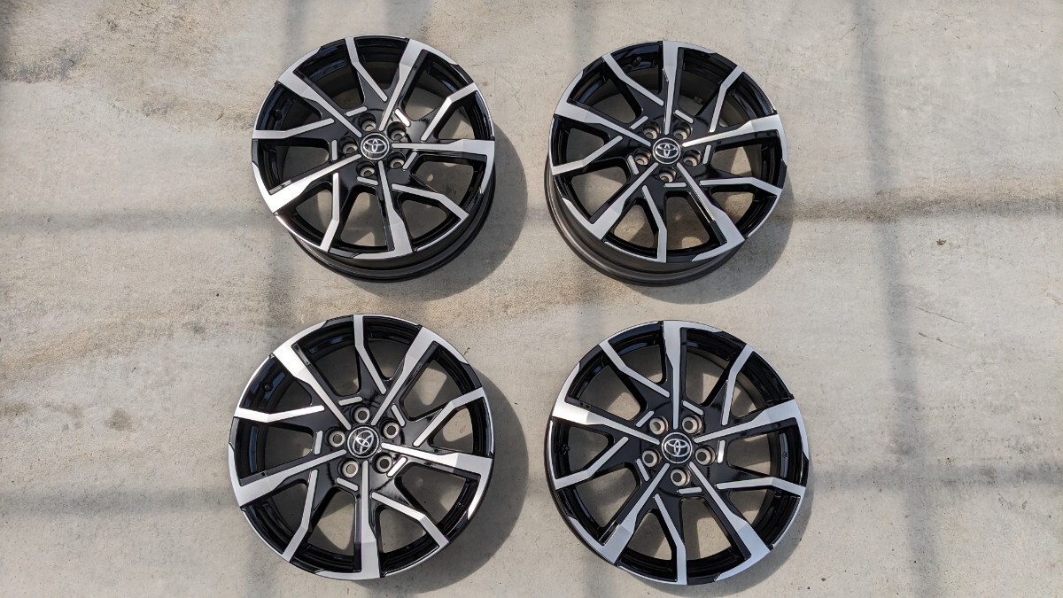60系プリウスPHEV 純正ホイール 新車外し 美品 19インチ 6 5J 60系プリウスPHEV 純正ホイール 新車外し 美品 19インチ 6 5J