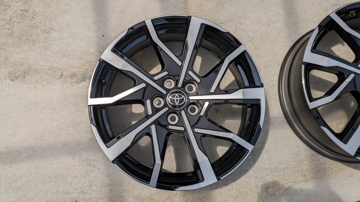 60系プリウスPHEV 純正ホイール 新車外し 美品 19インチ 6 5J 60系プリウスPHEV 純正ホイール 新車外し 美品 19インチ 6 5J