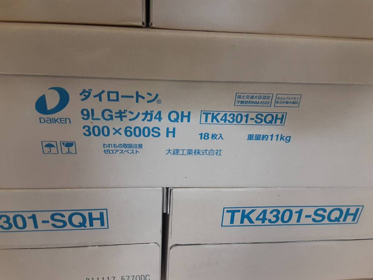 [ ceiling material ][ DAIKEN large . industry ][ large low ton * silver ga4*9. thickness goods ][ TK4301-S ]( 10 case and more . Kanto distribution free postage )