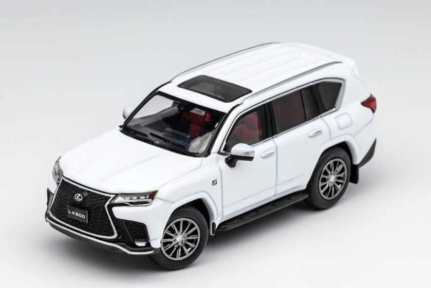 1/64 ゲインコープ レクサス Lexus LX600 F SPORT (ホワイト）●_※イメージ画像