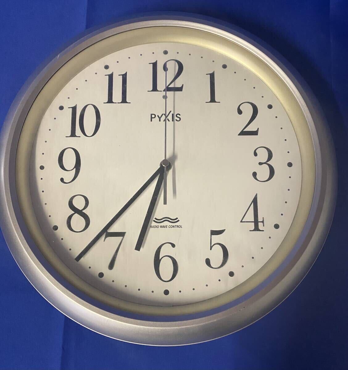 掛け時計　電波時計　セイコー/seiko ピクシスN A205S　ステップ秒針　おやすみ秒針（夜間秒針停止）アナログ_画像1
