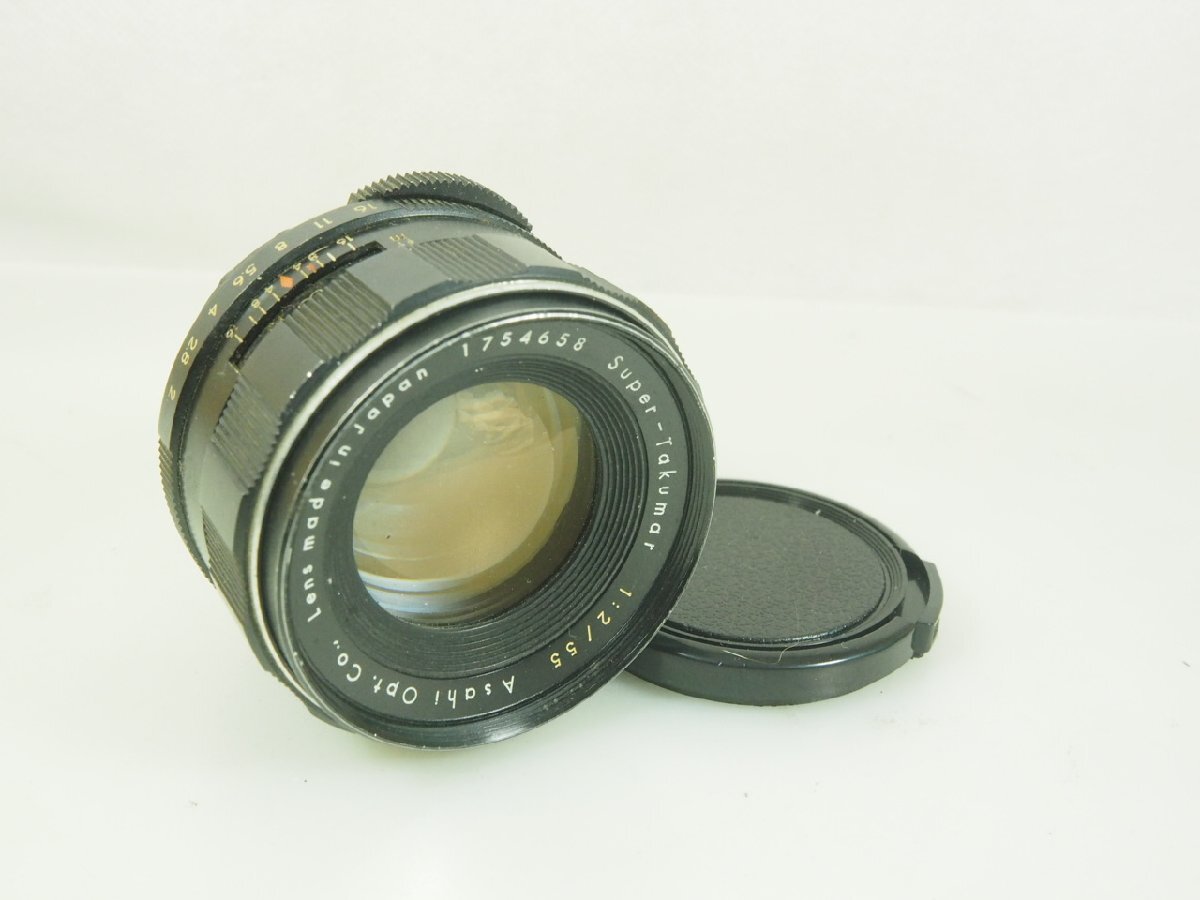 B999☆☆良品★ペンタックス M42 Super Takumar 55mm F2_画像2