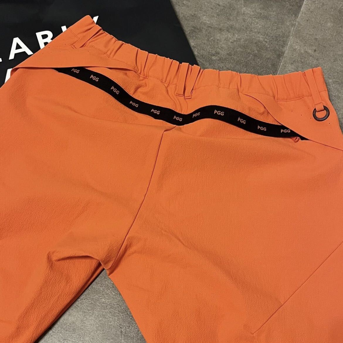  новый товар Pearly Gates by PGGpi-ji- Gita s Land Be стрейч брюки orange обычная цена 28,600 иен 