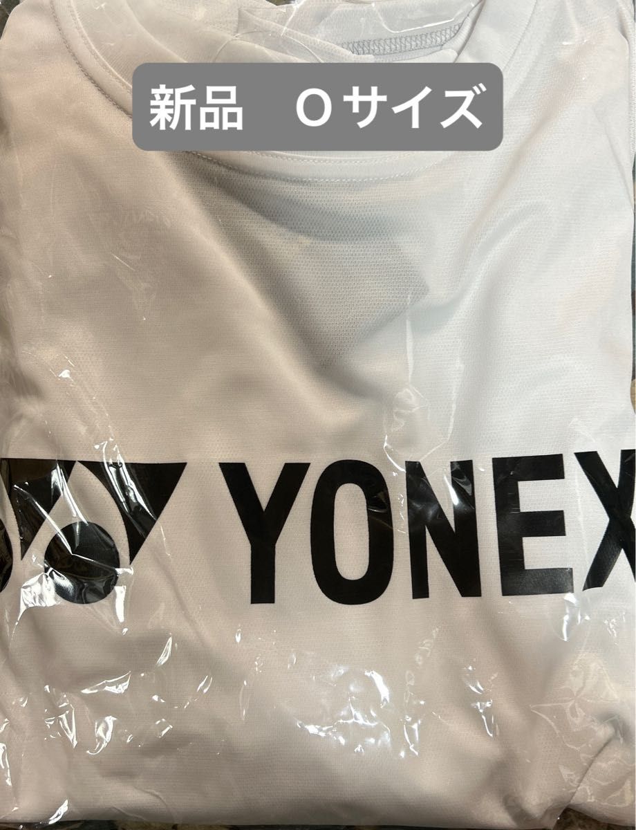 ■新品　YONEX  ヨネックスウェア　長袖Tシャツ  ホワイト　白  O XL LL■