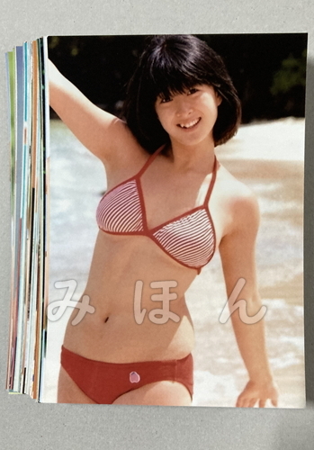 ☆ 河合奈保子 A 昭和アイドル L判 写真 50枚セットの画像4