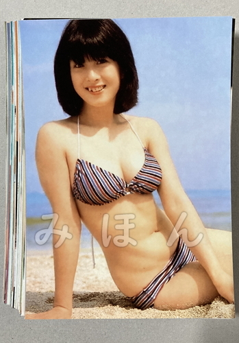 ☆ 河合奈保子 A 昭和アイドル L判 写真 50枚セットの画像2