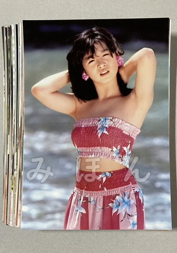 ☆　中森明菜　昭和アイドル　L判　写真　50枚セット_画像3