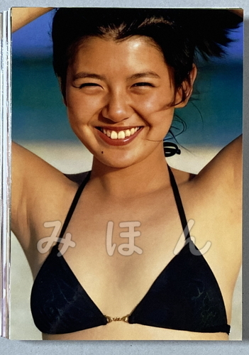 * Minamino Yoko B Showa идол L штамп фотография 50 шт. комплект 