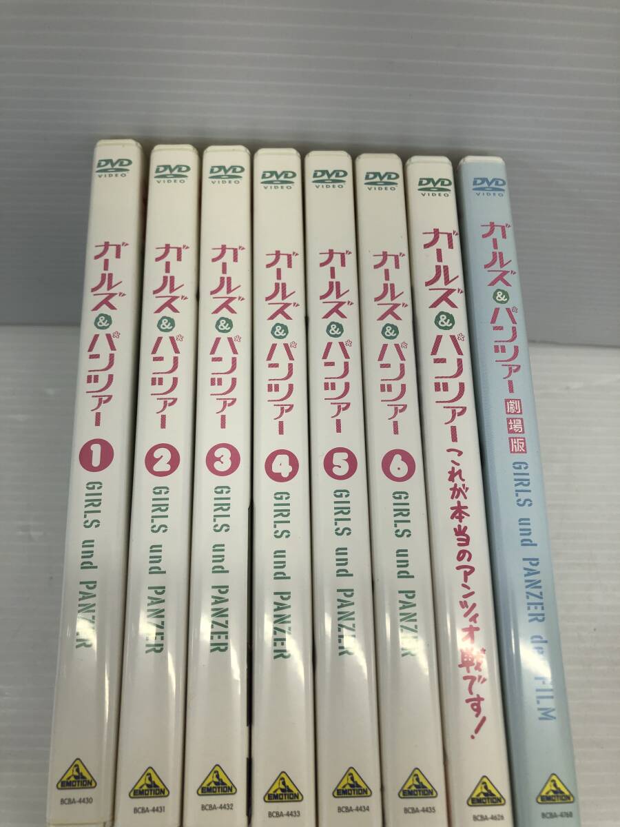 ◆BANDAI ガールズ＆パンツァーTV版 DVD全6巻+OVA・劇場版DVD 中古品◆_画像4
