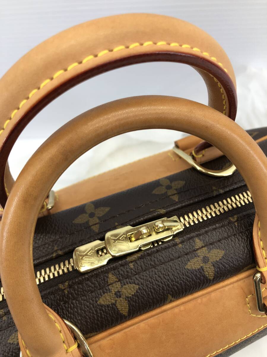 ■ 良品 ルイヴィトン トゥルーヴィル M42228 モノグラム ハンド バッグ ブラウン LOUIS VUITTON ■_画像6