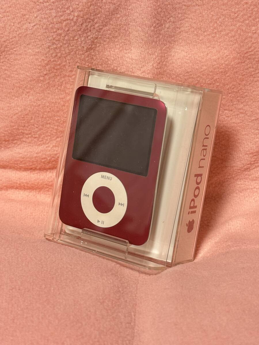 iPod nano 第3世代 8GB(レッド)MB257J/A_画像2