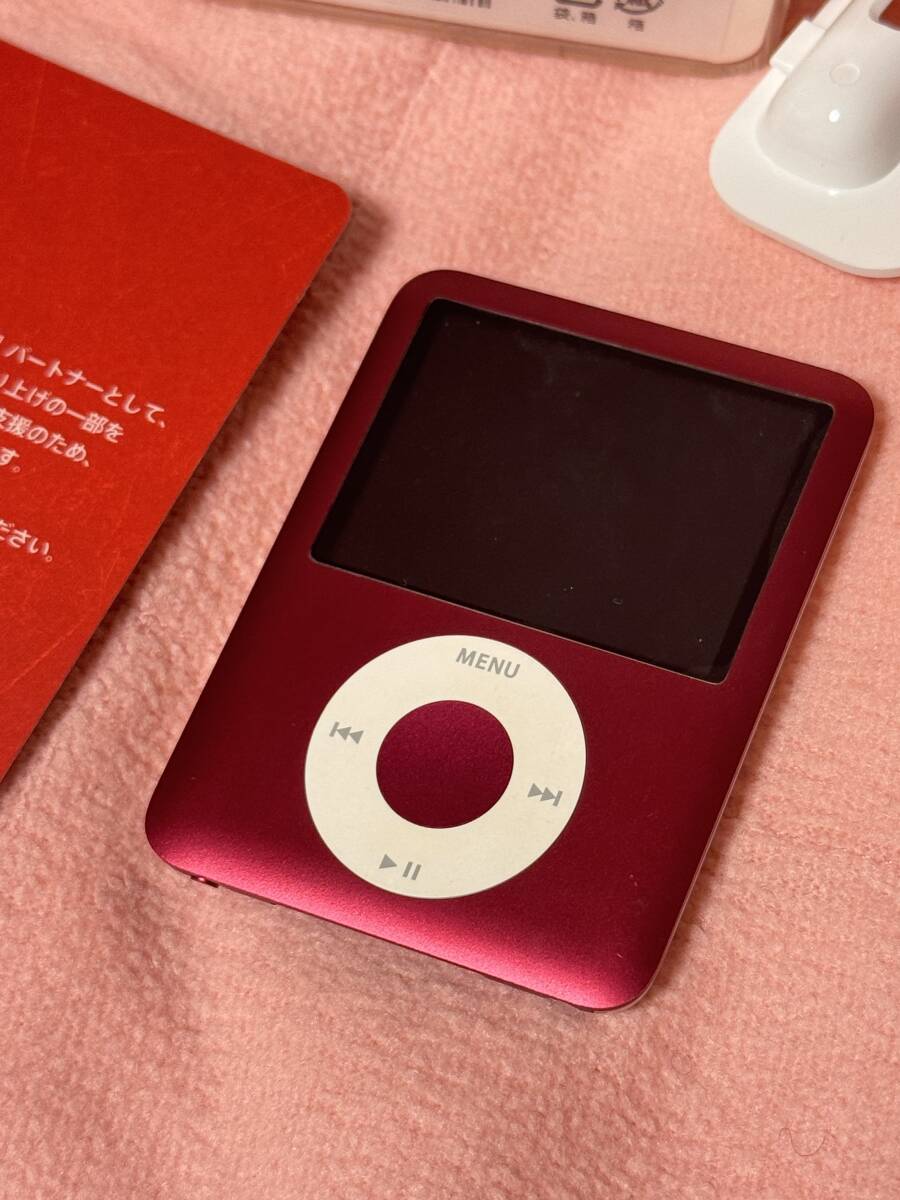 iPod nano 第3世代 8GB(レッド)MB257J/A_画像5