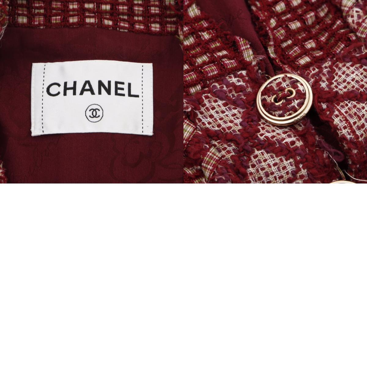 シャネル CHANEL ジャケット 2000s レッド_画像10