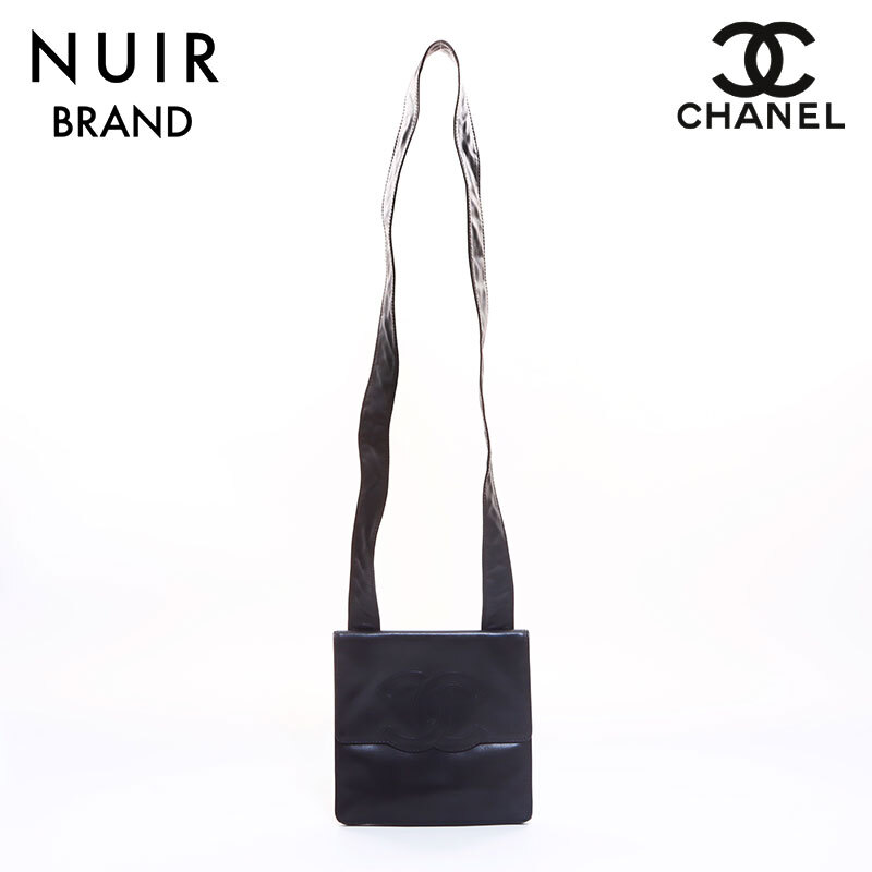 シャネル CHANEL ショルダーバッグ ココマーク5番台 ブラック_画像1