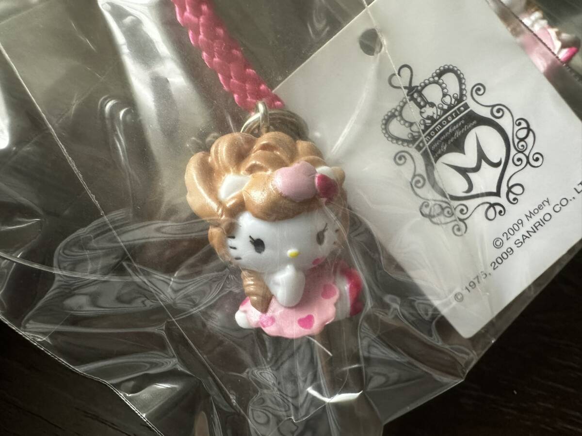 2009 year Momo eli netsuke strap set sale Princess .. sama lady`s eyelashes Kitty girl dress up rare 