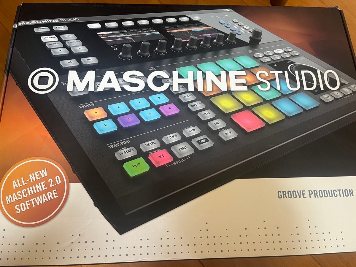 NATIVE INSTRUMENTS MASCHINE STUDIO MIDIコントローラー MIDI DJ サンプラ