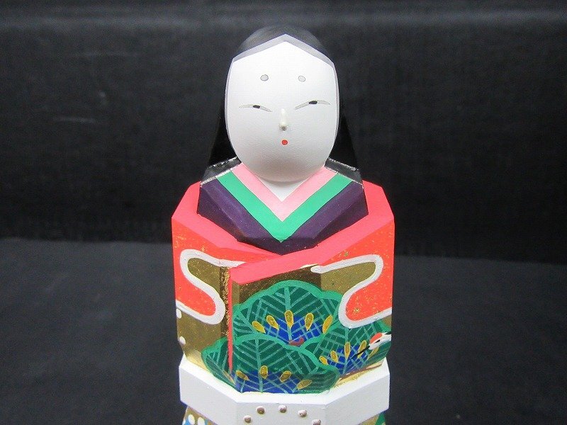 ◆横浜古物◆ 一刀彫 雛人形 神泉刀の画像10