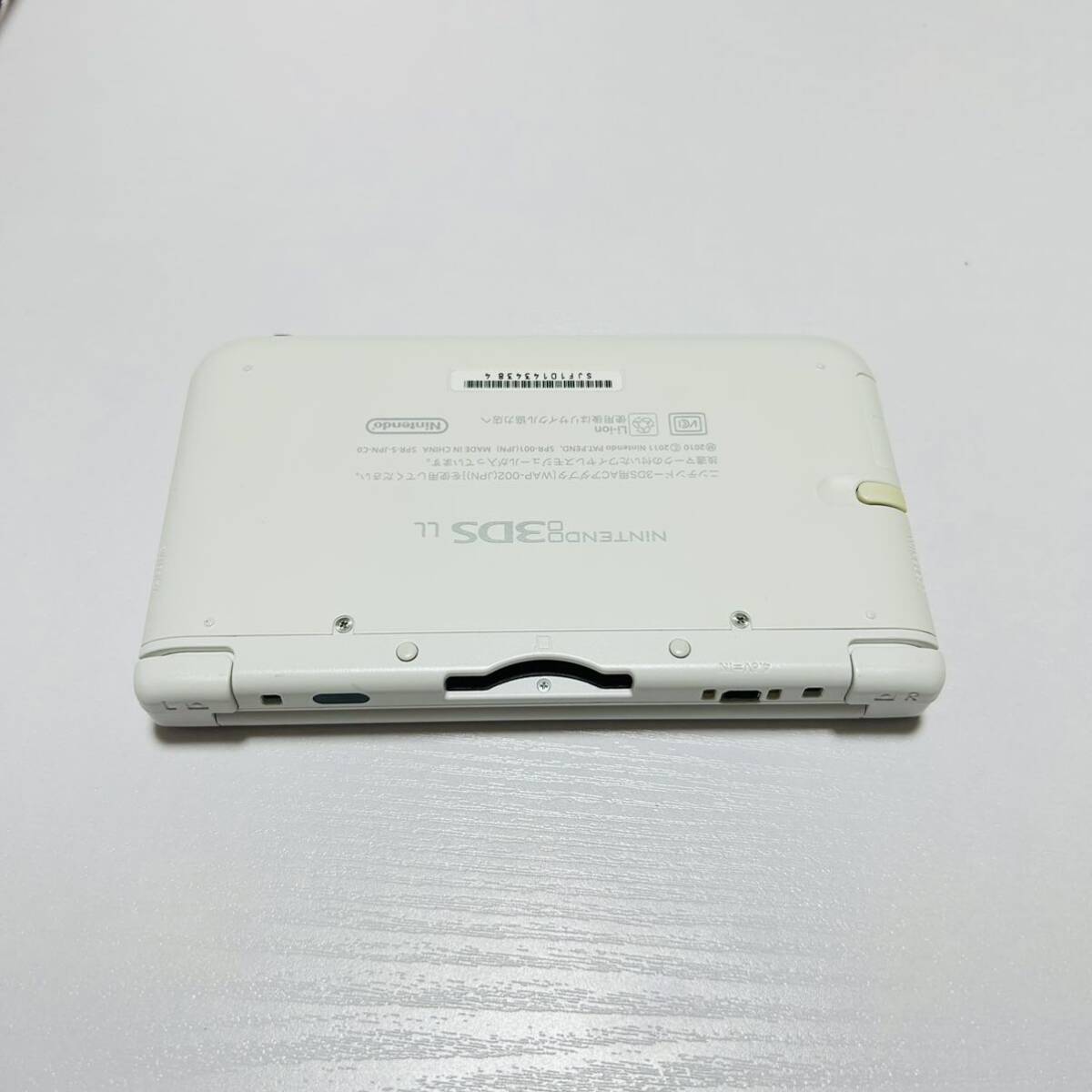 ジャンク 極美品 Nintendo 3DSLL ホワイト 任天堂 ニンテンドー _画像5