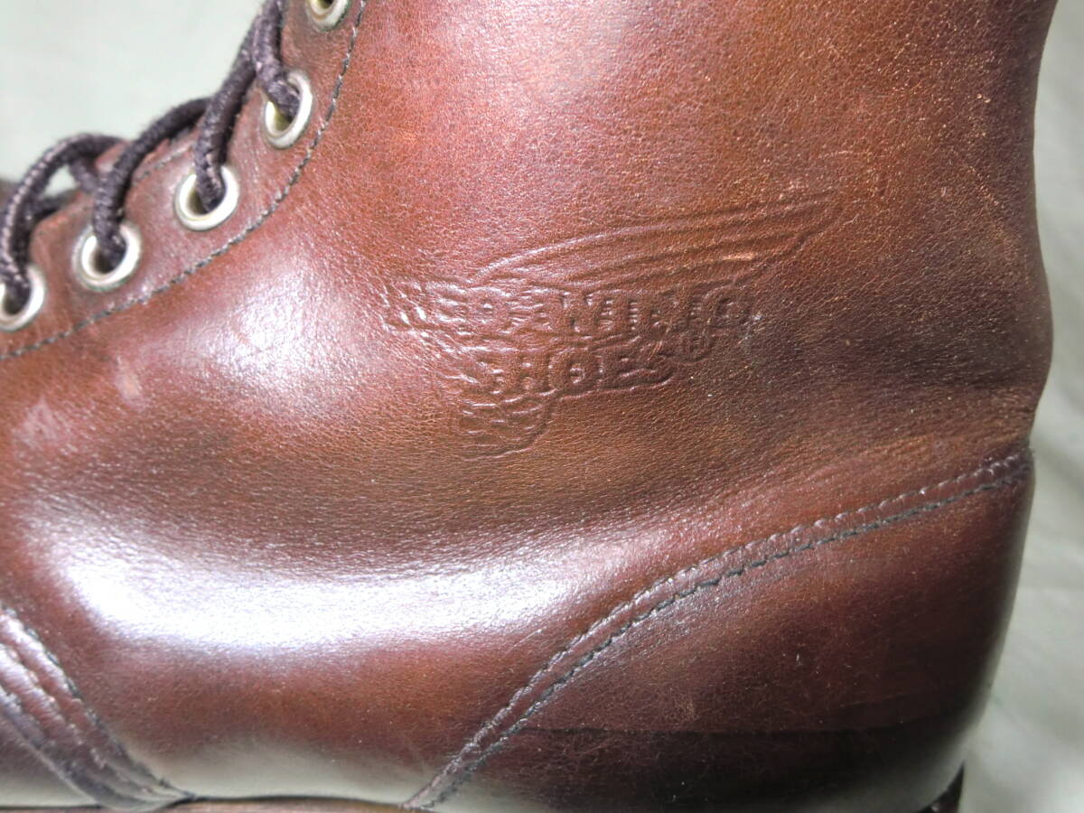 No.148 RED WING 9111 プレーントゥ 8.5Dの画像7
