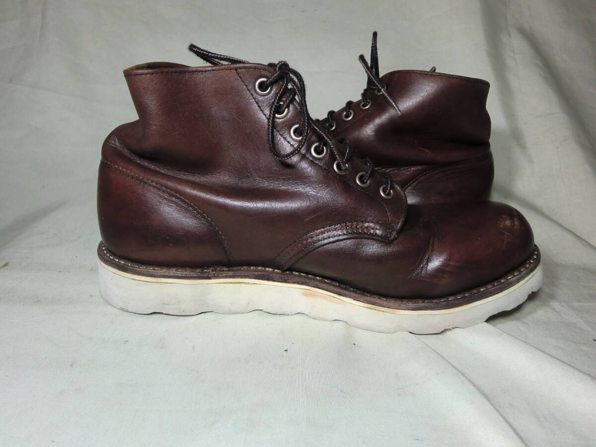 No.148 RED WING 9111 プレーントゥ 8.5Dの画像3