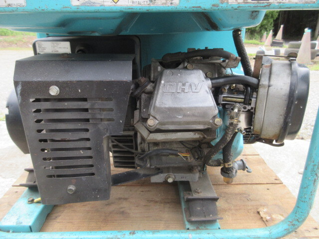 291 ヤンマー エンジン発電機 YSG2400A/(50Hz) ジャンク ガソリン 発電機 YANMAR 4サイクル (P60)の画像8