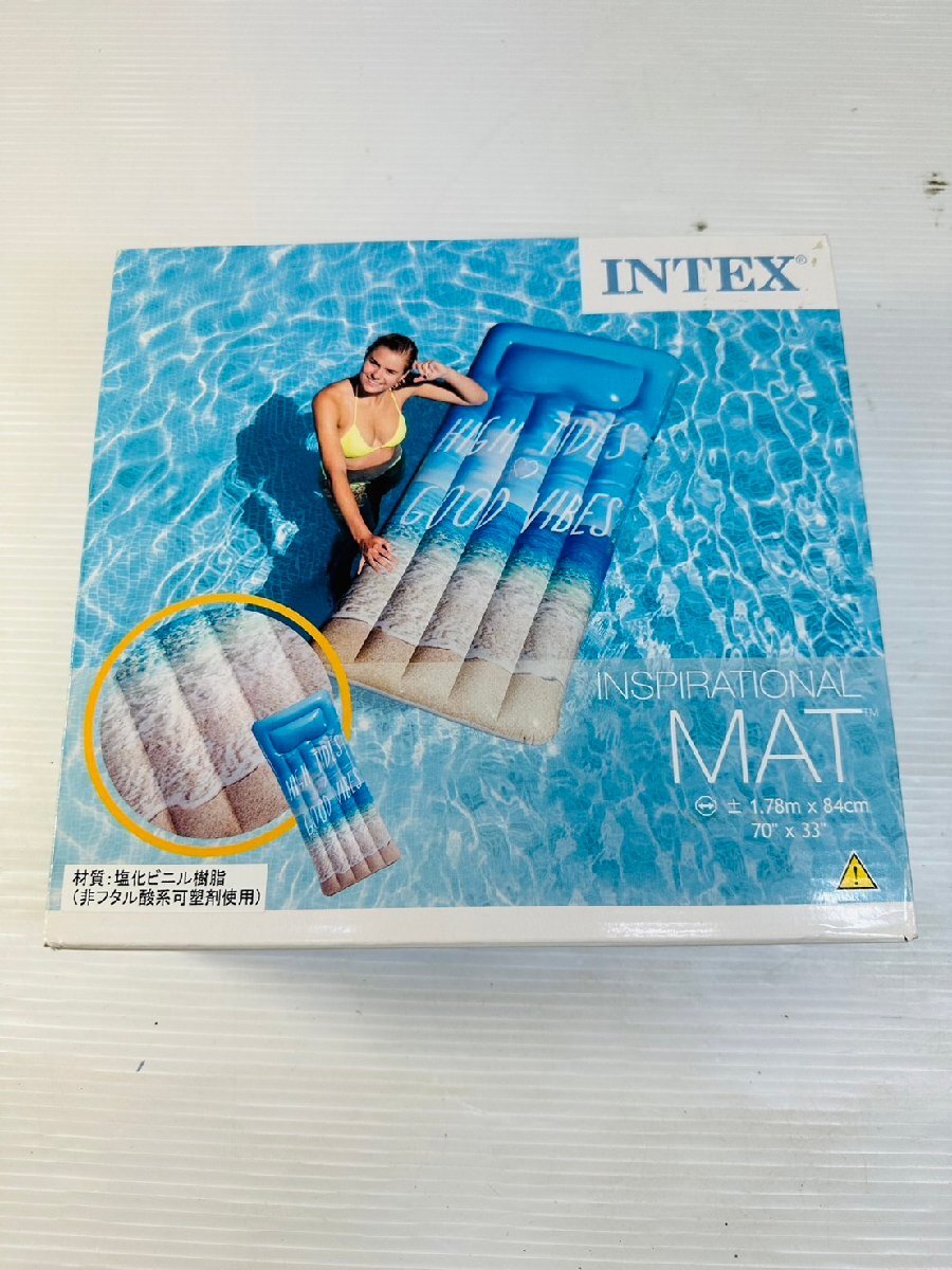  pool mat swim ring vinyl mat float unused goods 