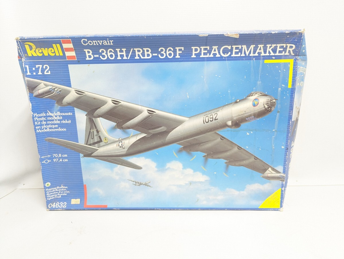 # rare not yet constructed Revell 1/72 B36 The Peacemaker strategy .. machine plastic model #