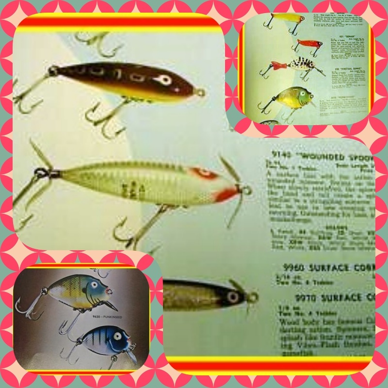 ★Mustadマスタッド★★7826#2(10本)入り★🍅小型ダブルフック検)アブABUへドン★HeddonラパラRapala★Creek Chub_参考：Heddonカタログ1965