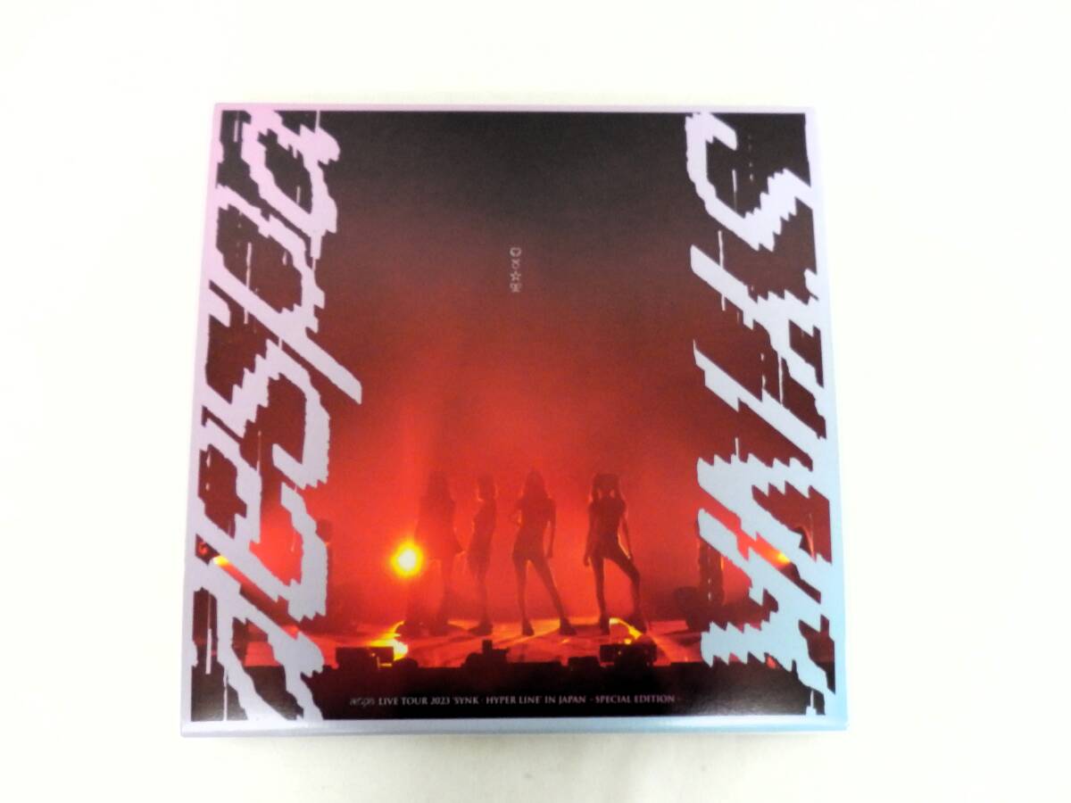026C107E◆Blu-ray aespa LIVE TOUR 2023 'SYNK : HYPER LINE' in JAPAN -Special Edition- 中古_画像1