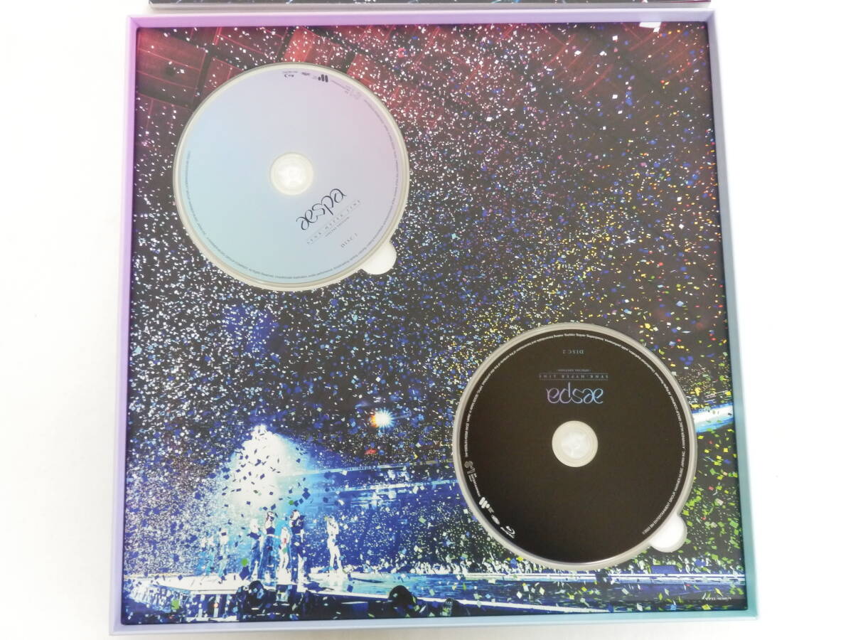 026C107E◆Blu-ray aespa LIVE TOUR 2023 'SYNK : HYPER LINE' in JAPAN -Special Edition- 中古_画像7
