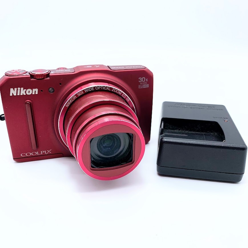【Y-８】通電確認 Nikon ニコン デジタルカメラ COOLPIX クールピクス S9700 NIKKOR 30X WIDE OPTICAL ZOOM ED VR 4.5-135mm 1:37-6.4_画像1