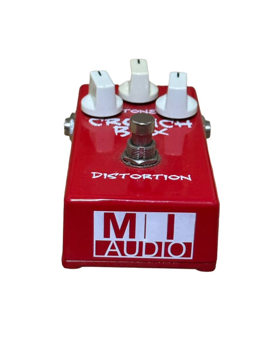 MI AUDIO CRUNCH BOX エフェクター ディストーション DISTORTION ギター 音響機器 通電確認済_画像2