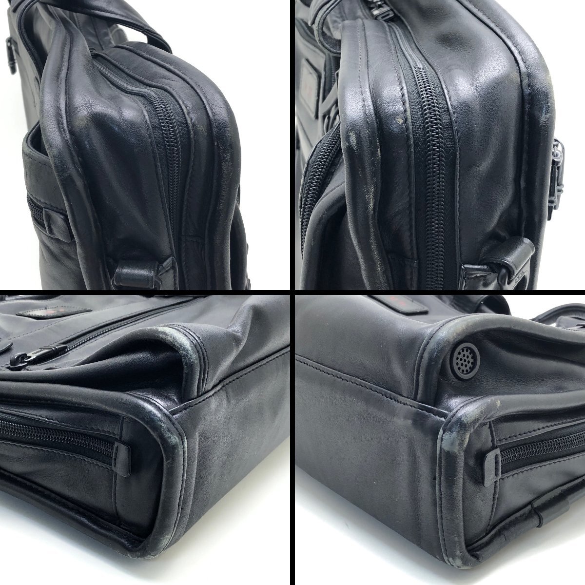 TUMI ビジネスバッグ ブリーフケース 2WAY 96114DH ※イニシャル入り_画像5