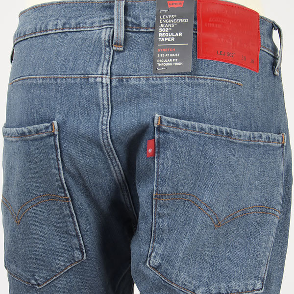 リーバイス エンジニアドジーンズ 502 レギュラーテーパー デニムパンツ W34 LEJ 定価13200円 ENGINEERED JEANS ボタンフライ 72775-0004_サイズはタイトル・説明文でご確認ください