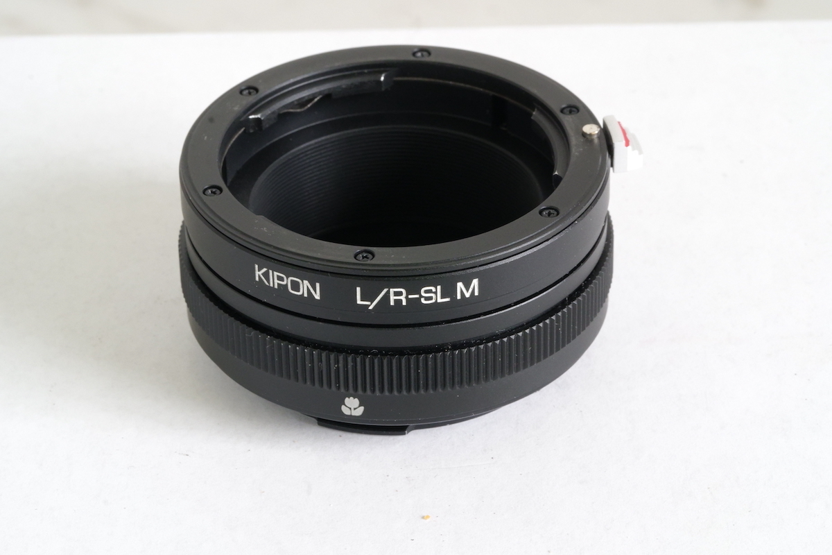 美品 KIPON マウントアダプター L/R-SL M（レンズ側ライカR/ボディ側ライカL） ヘリコイド付の画像1
