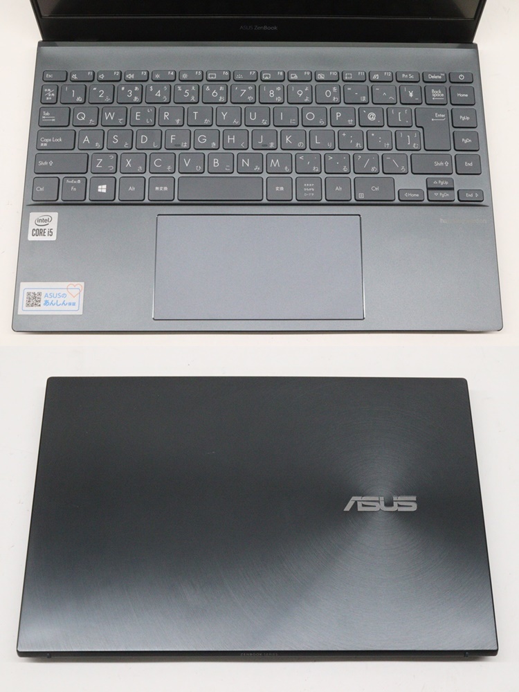 ASUS Zenbook 13 OLED Core i5-1035G1 8GB SSD 512GB 13.3インチ Windows 11 エイスース ゼンブック ノートパソコン UX325J の画像5
