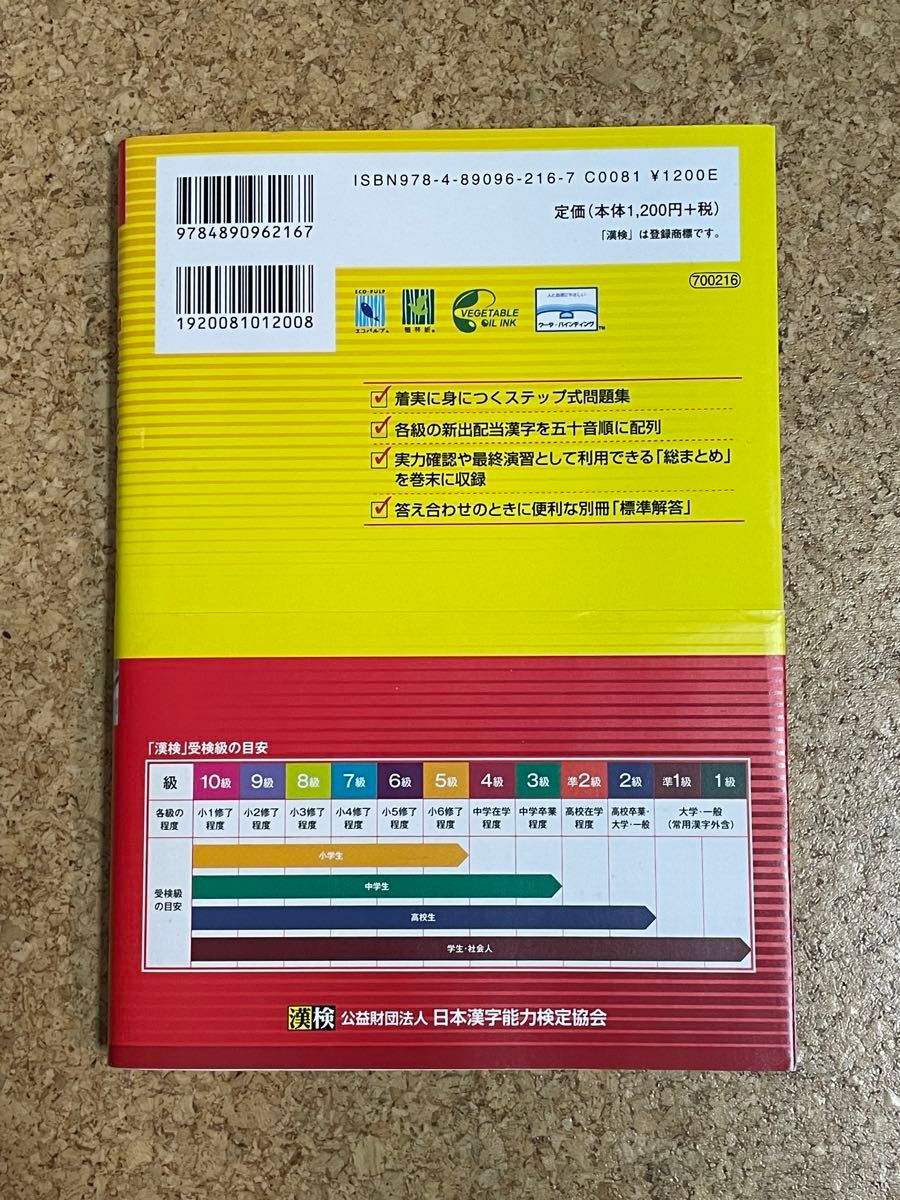 漢検2級漢字学習ステップ 2級