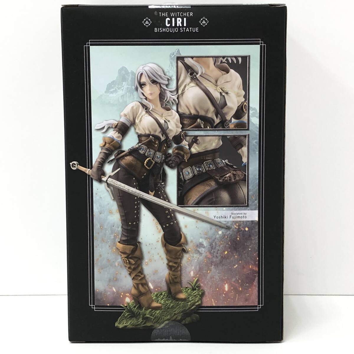 【1円～】“THE WITCHER美少女 シリ” 1/7スケール プレペインテッドフィギュア CIRI KOTOBUKIYA コトブキヤ 未開封【中古品】の画像2