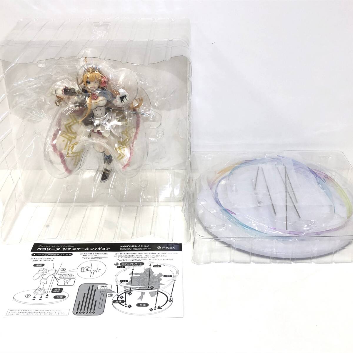 【1円～】プリンセスコネクト! Re:Dive ペコリーヌ 1/7スケールフィギュア F:NEX 塗装済 現状品 プリコネ【中古品】_画像3