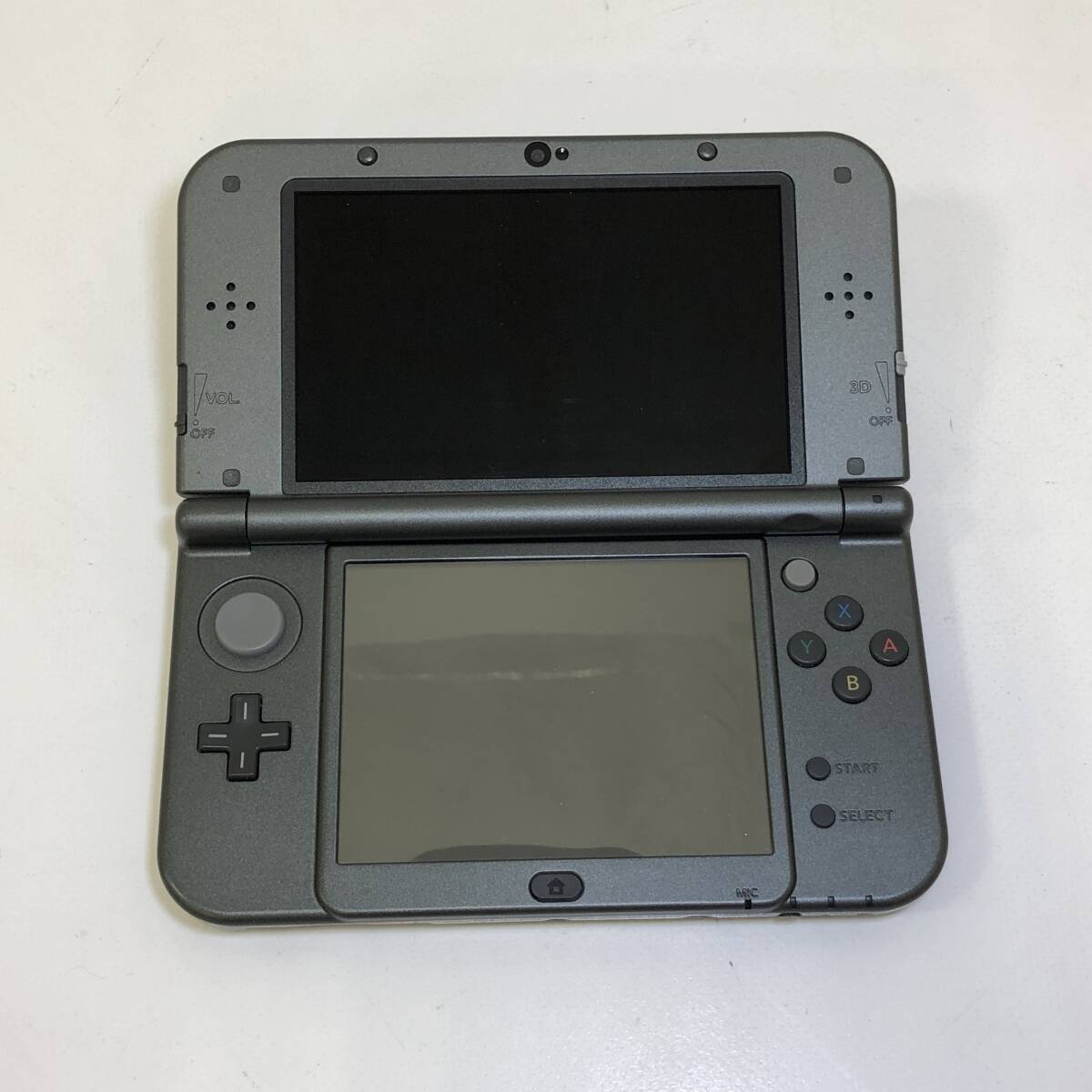 【1円～】New 3DSLL メタリックブラック ニンテンドー 任天堂 NINTENDO ゲーム 本体 動作可【中古品】_画像6