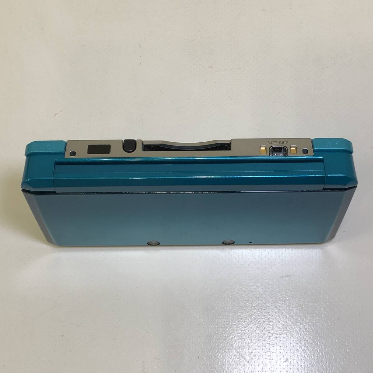 [1 иен ~]3DS aqua blue nintendo Nintendo NINTENDO игра корпус работа возможно [ б/у товар ]